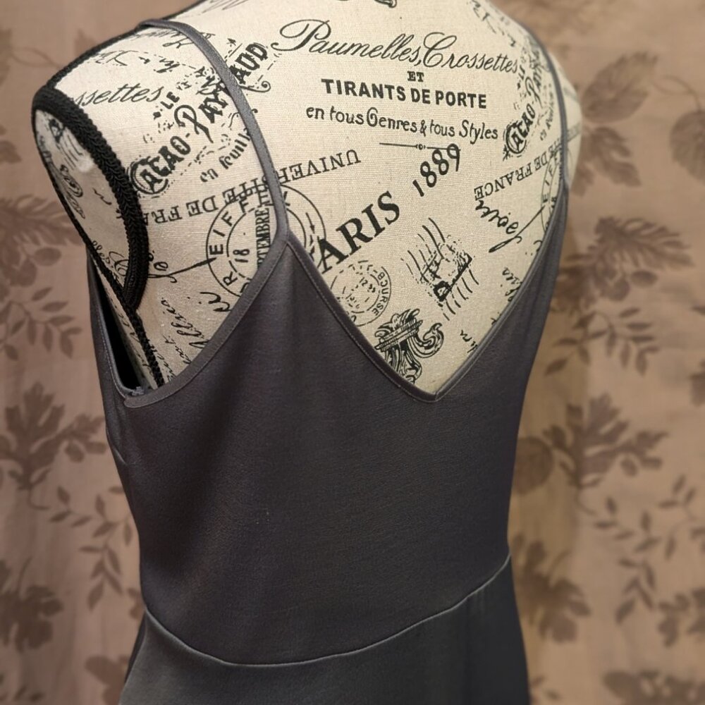 Daily Practice Anthropologie Comfy Gray Slip Dress, Size S, EUC! - Picture 7 of 9